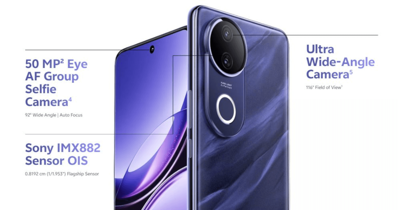 Vivo V50e 5G (Pearl White, 8GB, 256GB)