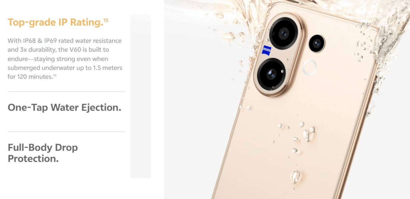 Vivo V60 (Auspicious Gold, 8GB, 256GB)