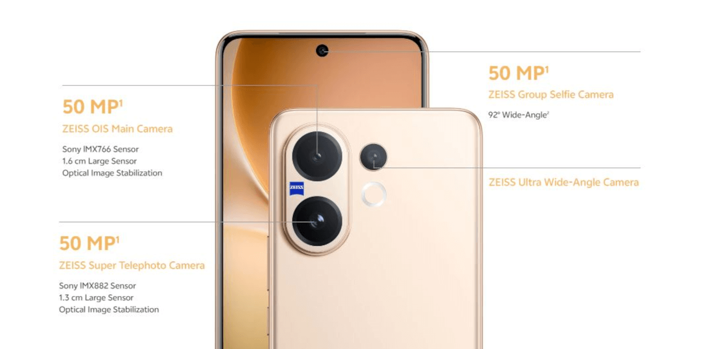 Vivo V60 (Moonlit Blue, 8GB, 128GB)