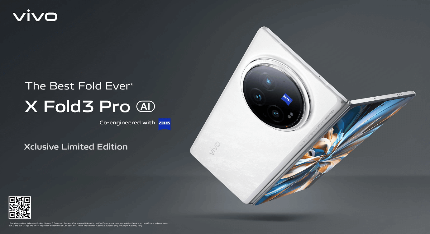 Vivo X Fold3 Pro 5G (Lunar White, 16GB, 512GB)