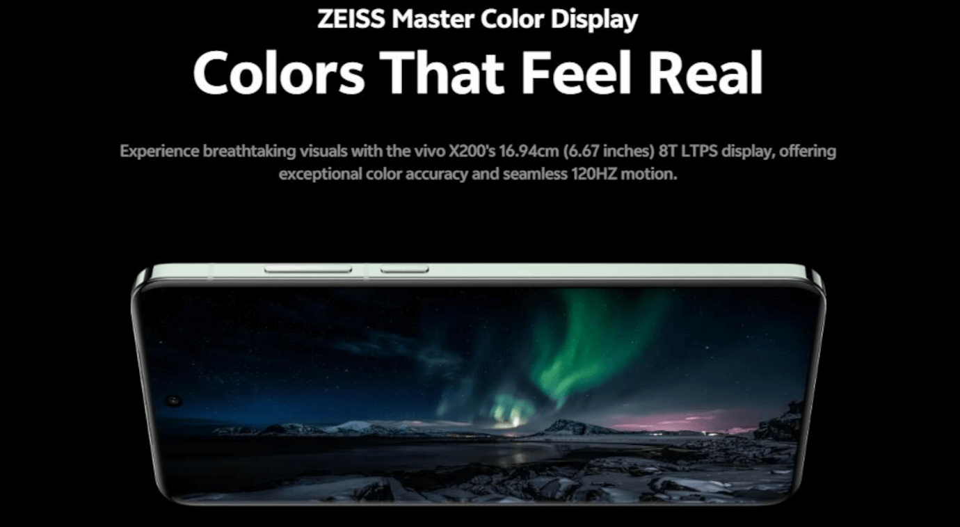 Vivo X200 5G (Cosmos Black, 16GB, 512GB)