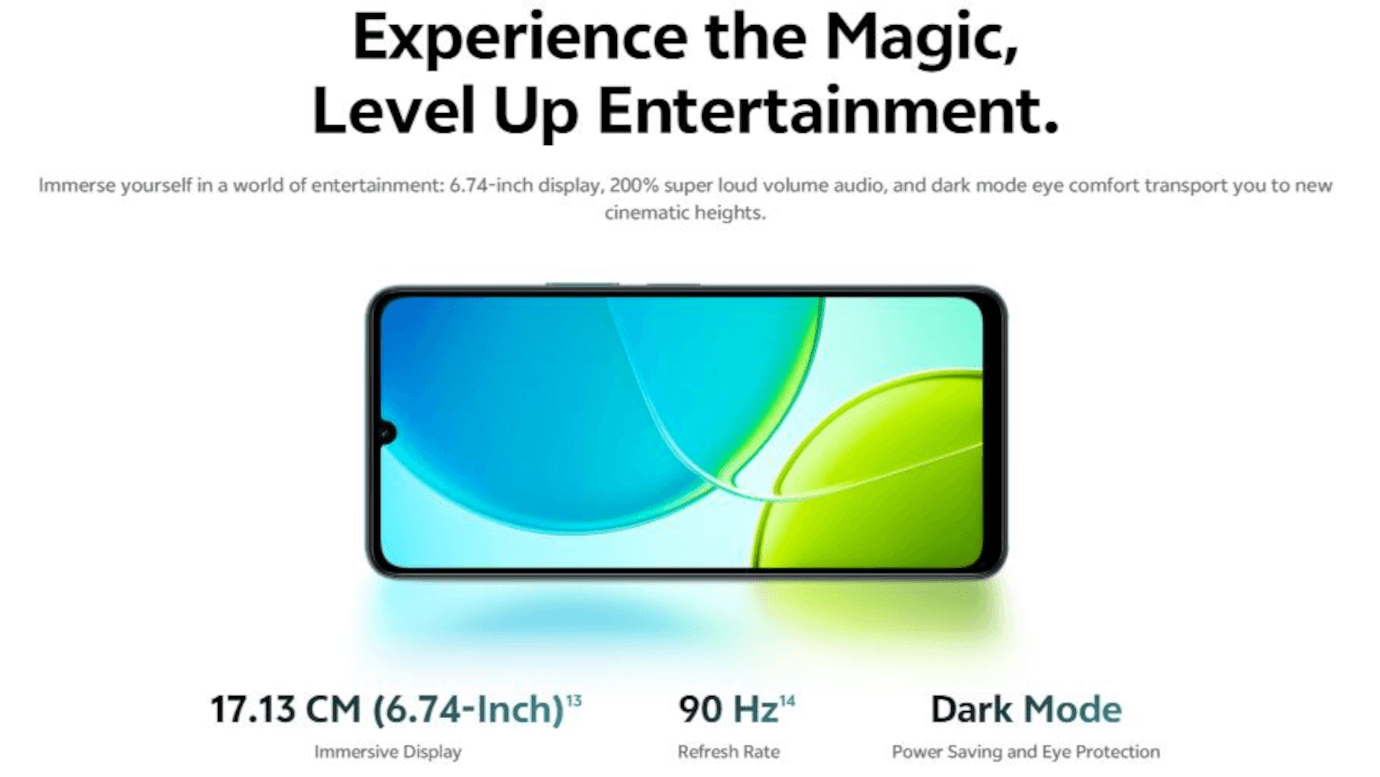 Vivo Y19e (Titanium Silver, 4GB, 64GB)