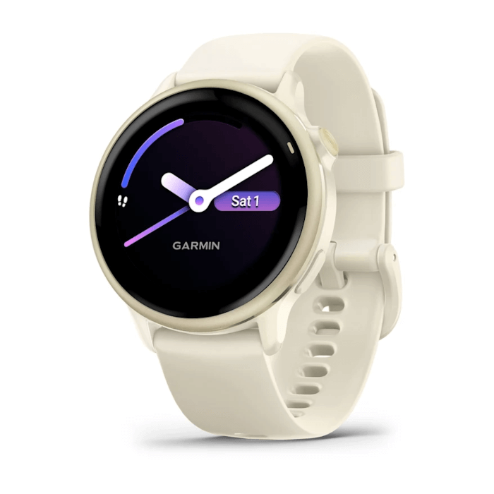 Garmin Vivoactive 6 (Lunar Gold, Bone, Band)