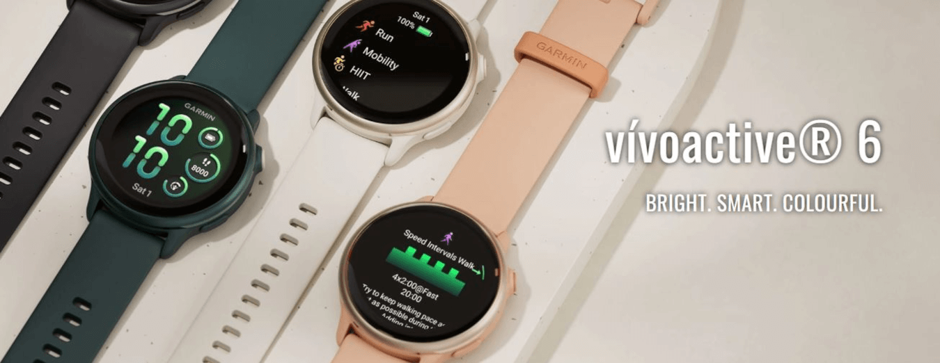 Vivoactive 6 (Metallic Pink Dawn, Pink Dawn, Band)