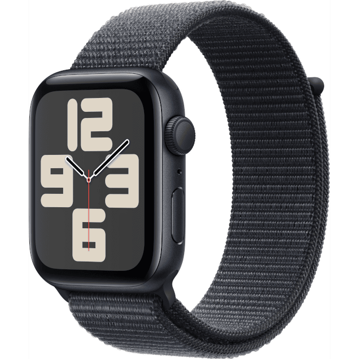 Apple Watch SE (Midnight, 44mm, Ink, Sport loop, OS, GPS)
