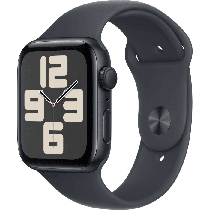Apple Watch SE (Midnight, 44mm, Midnight, Sport Band, ML, GPS)