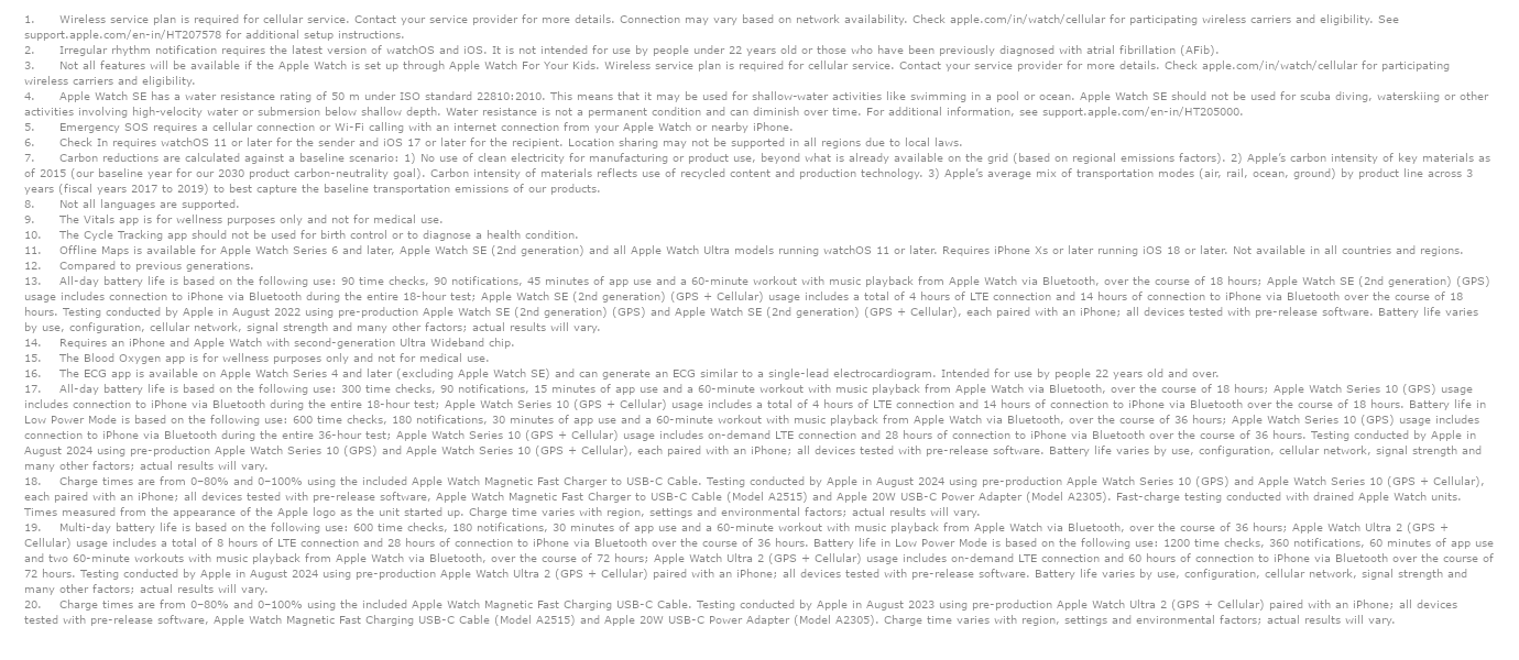 Watch SE (Midnight, 44mm, Midnight, Sport Band, SM, GPS)