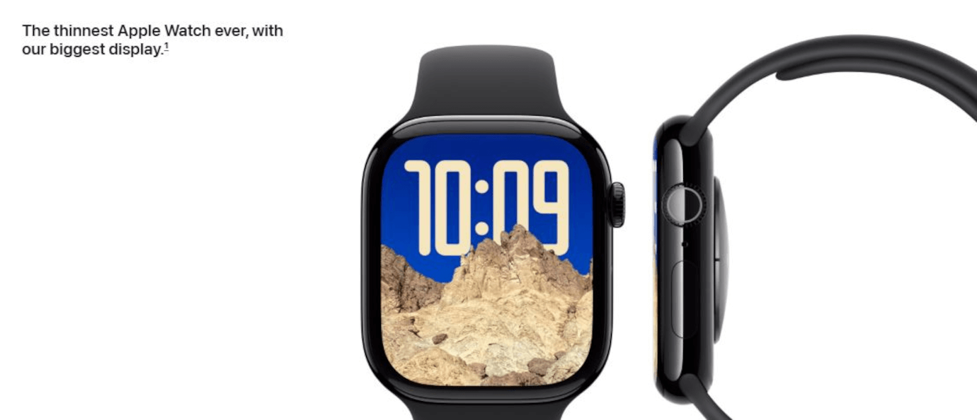 Watch Series 10 (Aluminium,  Jet Black, 46mm, Black, Sport Band, ML, GPS + Cellular)