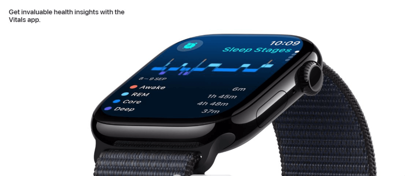 Watch Series 10 (Titanium,  Gold, 42mm, Starlight, Sport Band, ML, GPS + Cellular)