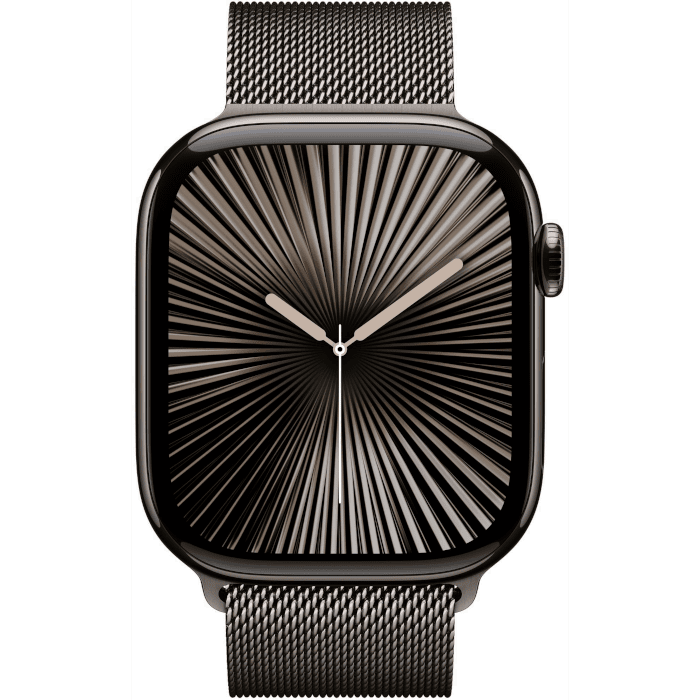 Watch Series 10 (Titanium, Slate, 46mm, Slate, Milanese loop, SM, GPS + Cellular)