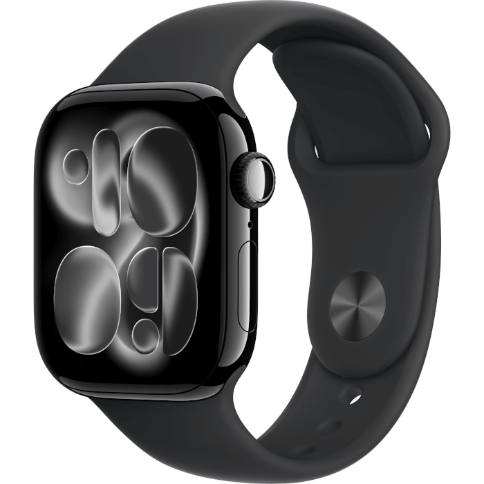 Apple Watch Series 11 Aluminium (46mm, Jet Black, GPS + Cellular, M/L)
