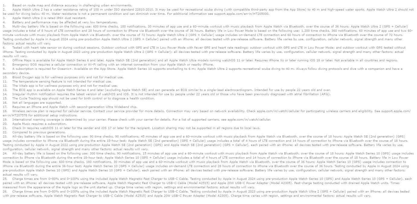 Watch Ultra 2 (Titanium, Natural, 49mm, Natural, Milanese loop, L, GPS + Cellular)