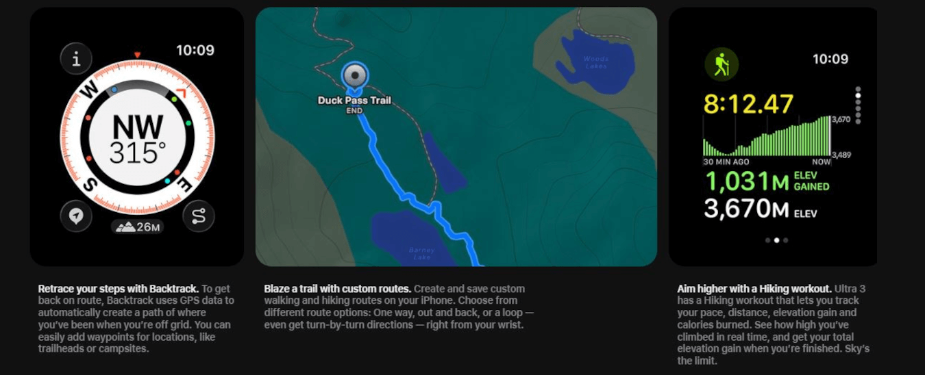 Watch Ultra 3 (49mm, Black, Alpine Loop, Black, S)