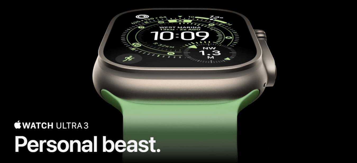 Watch Ultra 3 (49mm, Natural, Titanium Milanese Loop, Natural, M)