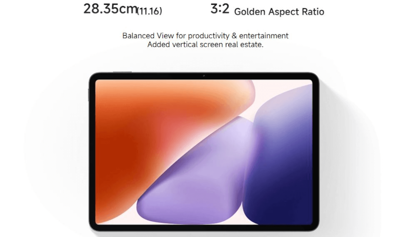 Xiaomi Pad 7 (11.2 inches, Graphite Gray, 12GB, 256GB, Standard glass)